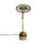 1970s Vintage 1970s Brass Adjustable Gooseneck Desk Lamp For Sale - Image 5 of 8