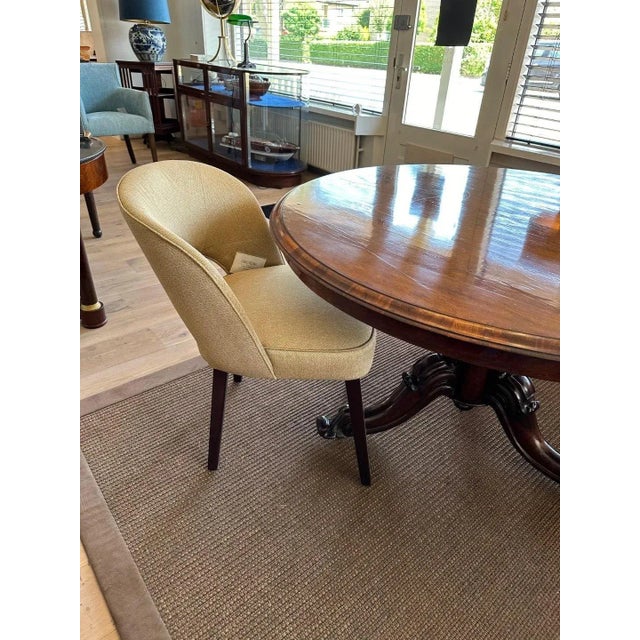 Antique Padouk Dining Table For Sale - Image 4 of 11