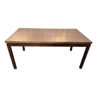 Scandinavian Mahogany Dining Table For Sale