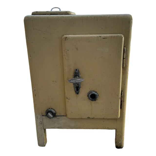 Painted Ice Cabinet by Fülek For Sale