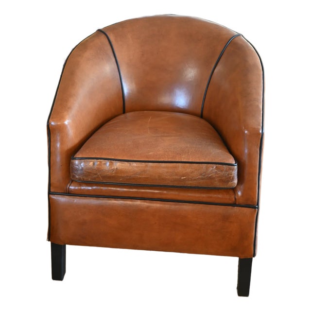 Bart Van Bekhoven Club Chair For Sale
