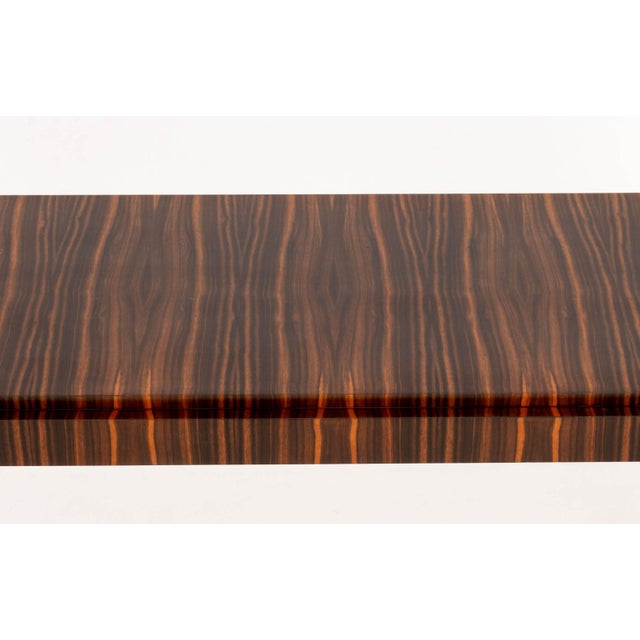 Early 21st Century Todd Hase "Gene" Macassar Console Table For Sale - Image 5 of 11
