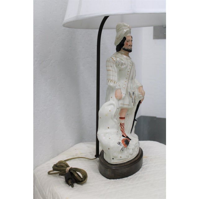 Ceramic English Porcelain Figure Titled "The Lion Slayer" For Sale - Image 7 of 12