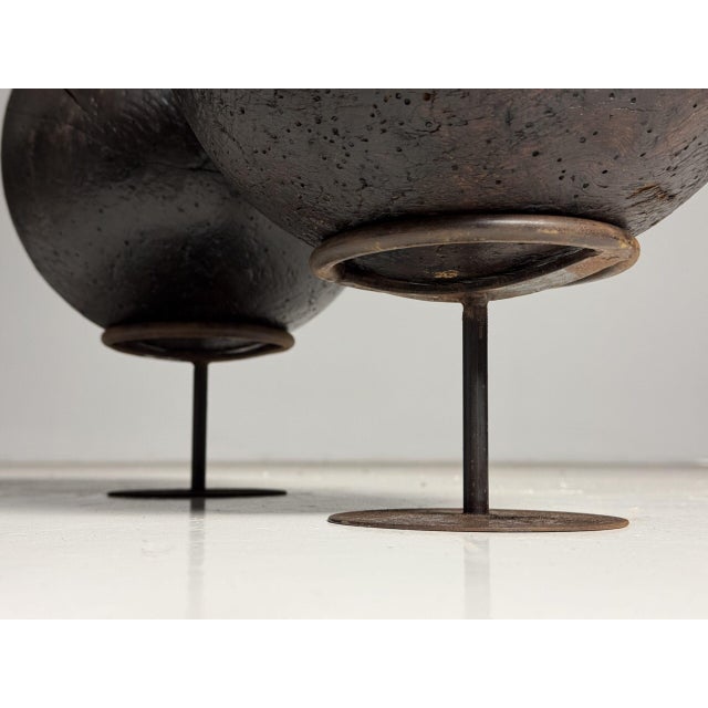 18th Century Bowling Balls, Set of 2 For Sale - Image 3 of 17