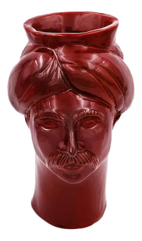Solimano Medium • Red Etna from Crita Ceramiche