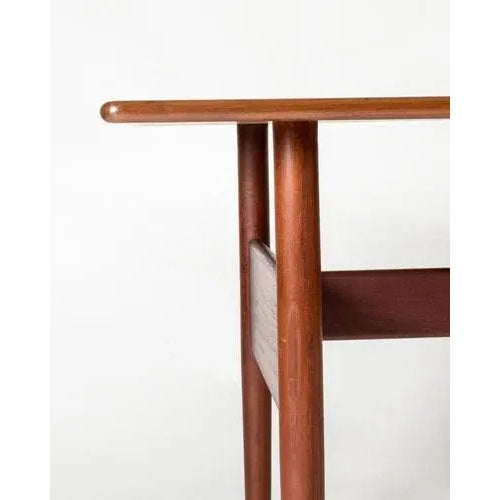 Brown Modernist Teak Desk by Ib Kofod Larsen, 1960s For Sale - Image 8 of 11
