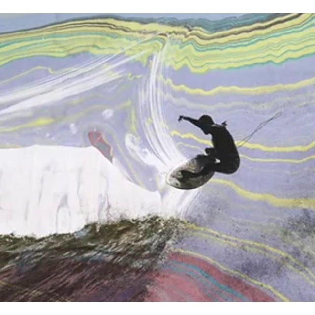 Contemporary Stoke Mode (Unleashed) I Marbling & Photography, Ink on Archival Paper For Sale - Image 3 of 4