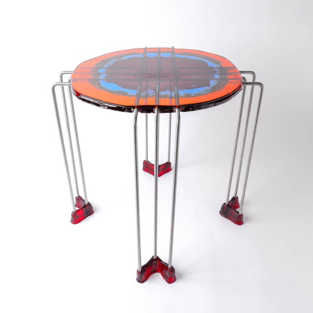 Contemporary High Triple Play Coffee Table by Gaetano Pesce for Fish Design For Sale - Image 3 of 8