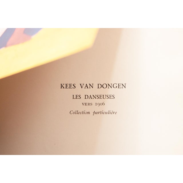 1943 After Kees Van Dongen "The Dancers", First Edition Parisian Lithograph For Sale In Dallas - Image 6 of 8