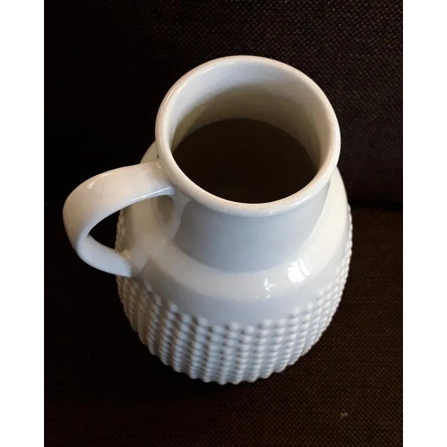 Vintage Ceramic Vase with Handle from Jasba, 1970s For Sale - Image 3 of 5