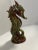 Ceramic Mid 20th Century French Style Majolica Seahorse Statue For Sale - Image 7 of 7
