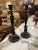 Mid 19th Century 19th Century Bronze Candleholders, Greek Female Figures - a Pair For Sale - Image 5 of 6