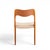 Brown Niels Moller Models 55 and 71 Mid Century Danish Teak Dining Chairs - Set of 12 For Sale - Image 8 of 11