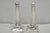 Traditional Vintage English Regency Silver Plated Classical Column Small Candlesticks - Pair For Sale - Image 3 of 16
