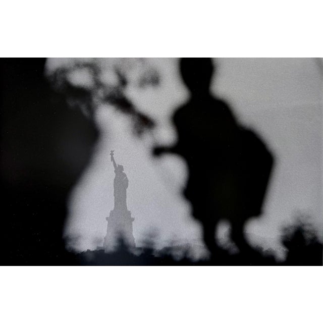 Julio Mitchel, Cuban American Julio Mitchel Statue of Liberty Photograph Silver Gelatin Photo, 1998 For Sale - Image 10 of 17