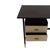1950s Mid-Century Rosewood Desk with White Lacquered Drawers, Italy, 1950s For Sale - Image 5 of 9