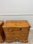 American 1990s Lexington Link Taylor Carved Shell Pine Chest of Drawers /Nighstands, A Pair For Sale - Image 3 of 12