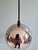 Space Age Eyeball Pendant Lights in Chromed Metal, 1970s, Set of 3 For Sale - Image 6 of 16