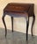 Early 20th Century Antique Chippendale Style Walnut Drop Front Secretary Ladies Writing Desk For Sale - Image 5 of 18