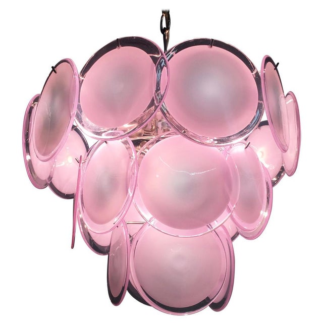 Murano Glass Chandelier by Vistosi For Sale - Image 16 of 16