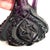 Early 20th Century Amethyst Glass Moon and Star Cruet With Stopper For Sale - Image 12 of 12