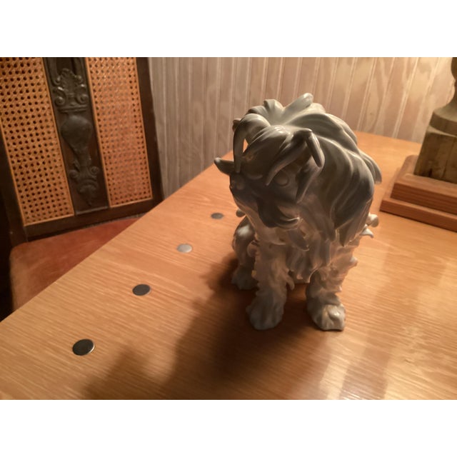 Figurative Late 19th Century Meissen Porcelain. Bolognese Dog For Sale - Image 3 of 4