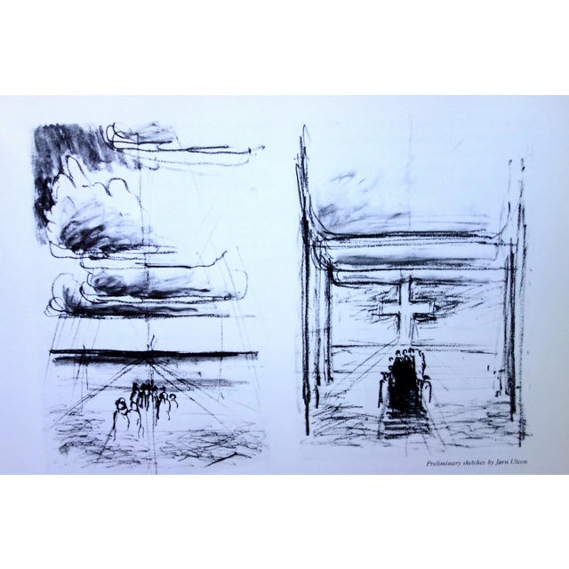 Mid-Century Modern Jorn Utzon: Church at Bagsvaerd, Book by Yukio Futagawa (Photographer) For Sale - Image 3 of 11