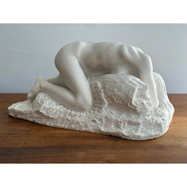 Stone Vintage Italian Arnaldo Giannelli Figurative Female Nude Sculpture For Sale - Image 7 of 13