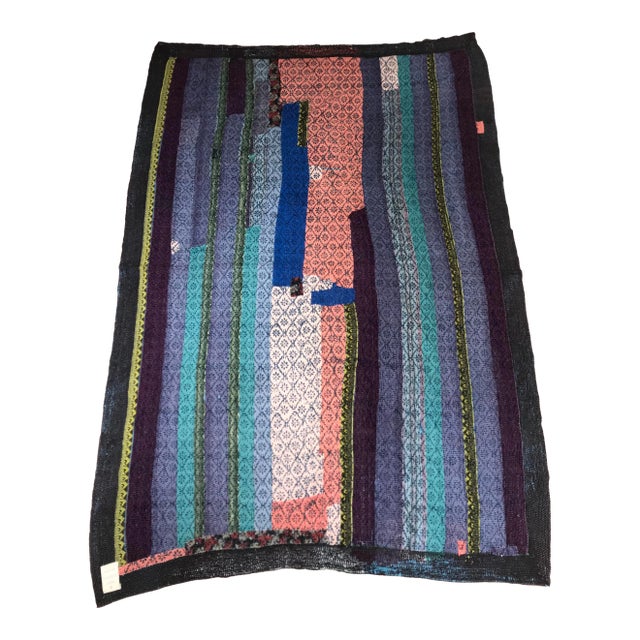 Indian Van Verre Kantha For Sale