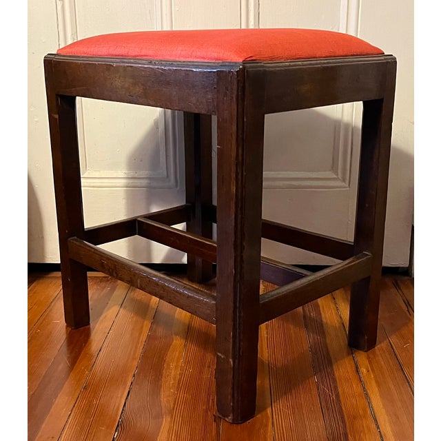 Antique 18th Century English George III Chippendale Mahogany Stool of Diminutive Size - Stair & Co. Provenance For Sale - Image 10 of 18