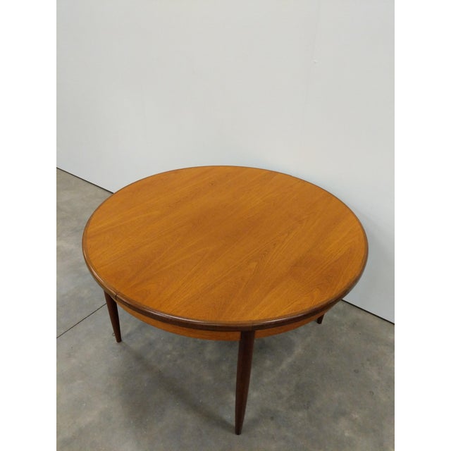 G Plan Vintage Mid Century Modern Teak Extendable Dining Table by G Plan For Sale - Image 4 of 9