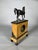 Neoclassical Charles X style horse clock in Siena yellow marble, 19th century Restoration For Sale - Image 3 of 5