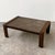 Vintage Belgian Modern Brutalist Oak and Fossil Slate Coffee Table, 1970s For Sale - Image 4 of 16