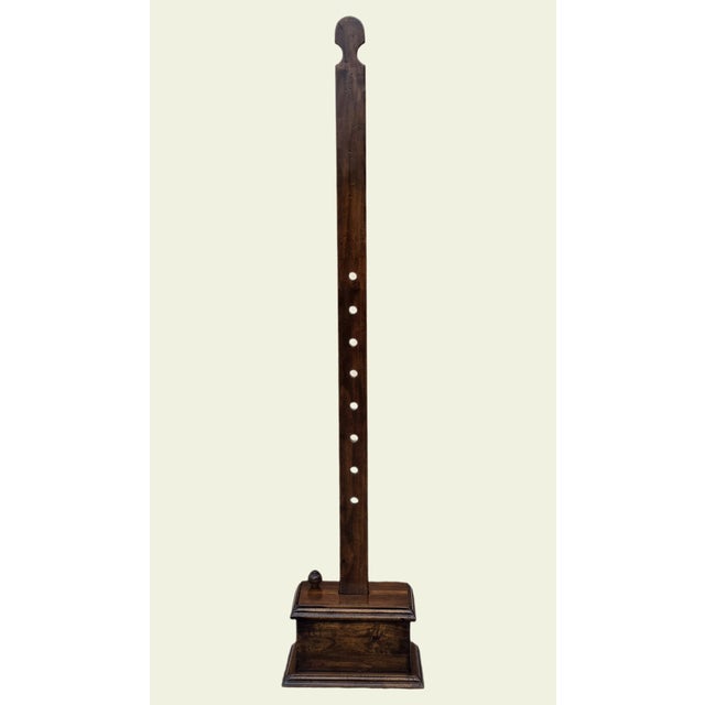 Adjustable Dismountable Walnut Display Easel, 1890 For Sale - Image 12 of 12