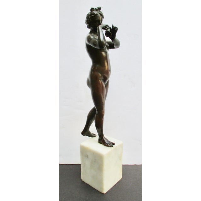 17th Century Italian Bronze of a Bacchante For Sale - Image 11 of 11