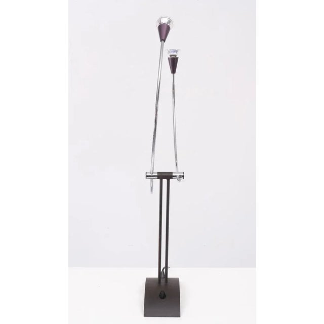 Postmodern Doppia Halogen Table Lamp from Frans Schrofer, Holland, 1985 For Sale - Image 3 of 11