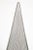 1960s Vintage Murano Seguso Vetri D' Arte Black and White Striped Glass Triangle Sculptural Lamp For Sale - Image 5 of 12