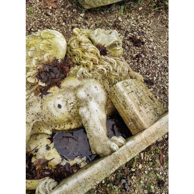 Relief in Greek Thassos Marble Lion of Saint Mark, Venice For Sale - Image 5 of 11