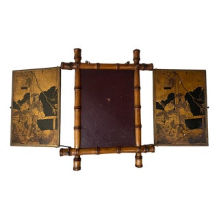 Napoleon III Triptych Mirror, 1890s For Sale