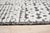 Contemporary Ivory Gray Abstract Modern Hand-Knotted Wool Rug 8x10 For Sale - Image 3 of 8