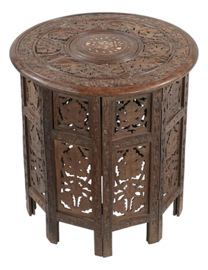 Vintage Moroccan Style Side Table