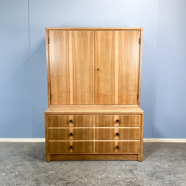 Mid-Century Modern Chest of Drawers in Walnut from WK Möbel, 1960s, Set of 2 For Sale - Image 3 of 12