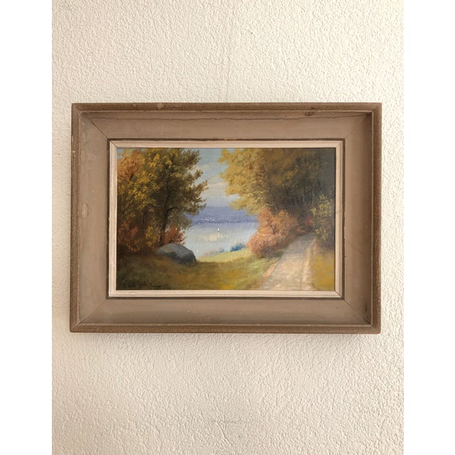 Swiss artist. Eugène Devaud De Madelin was born in 1906 in Porsel, he died in 1992 in Montreux. Swiss landscape painter....