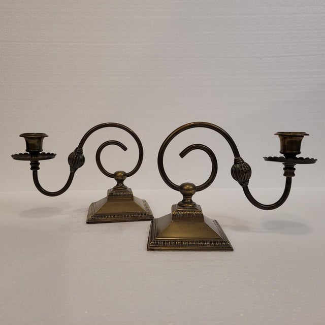 Louis XVI Bronze Candlesticks, France, 1790, Set of 2 For Sale - Image 6 of 18