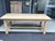 Farmhouse French Farmhouse Stripped Solid-Plank Oak Fram Table For Sale - Image 3 of 12