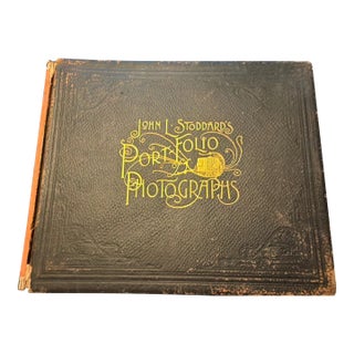 John L Stoddard’s Photographs of Famous Scenes, Cities and Paintings 1894 For Sale