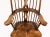 Windsor Rocking Chair in Hand Carved Oak For Sale - Image 6 of 12