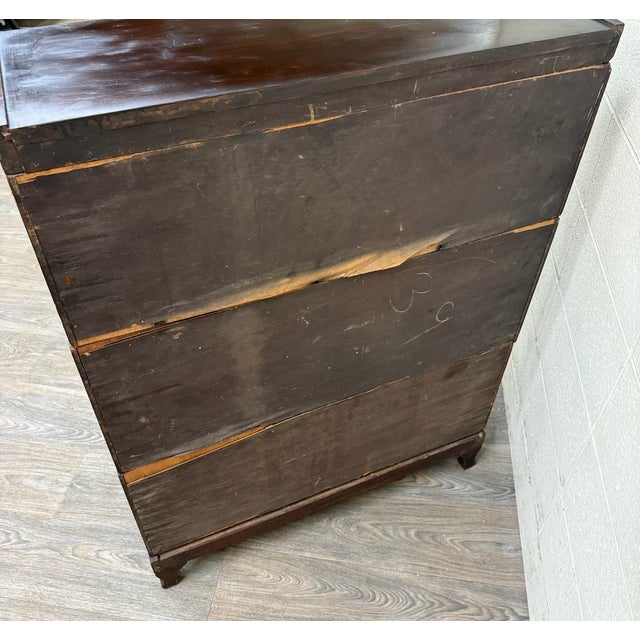 Antique Macey Barrister Bookcase Lawyer Bookcase For Sale - Image 18 of 18
