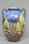 Antique Hand Painted Blue Nippon Porcelain Halloween Pattern Twin Handle Vase For Sale - Image 14 of 14