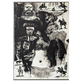 Pablo Picasso, Picadors and Matadors, 1961, Original Lithograph For Sale